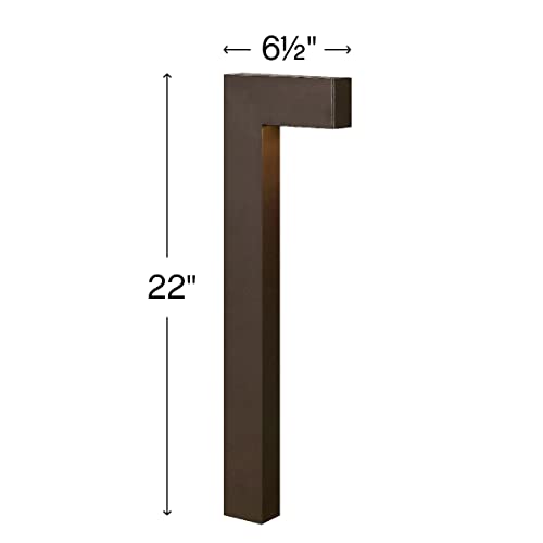 Hinkley Atlantis 1518Bz-Ll Large Led Low Voltage Landscape Pathway Light - 12V, Dimmable, Aluminum - Bronze #TOP1