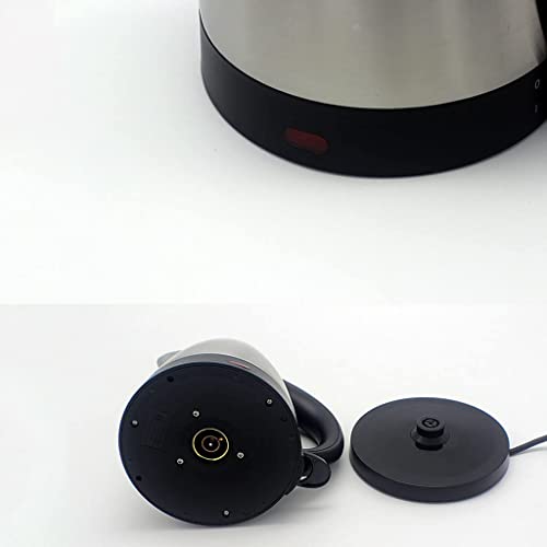 LIOONS Tetera Eléctrica Clásica Capacidad 1L Acero Inoxidable miniatura 5