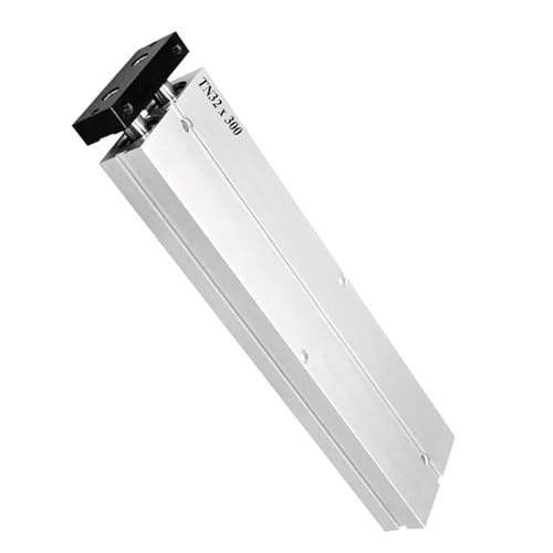 Vérin pneumatique double tige TN25 pour stopper la rotation des charges