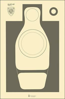 IALEFI Q Target w/Added Pelvic Zone Gray Size: 23" x 35"