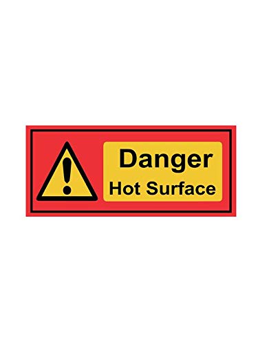 999Store office supplies sunboard Danger hot Surface sticker signage Sign Board Factories Red 30X13 Cm (B07GZRN71S) Amazon Price History, Amazon Price Tracker