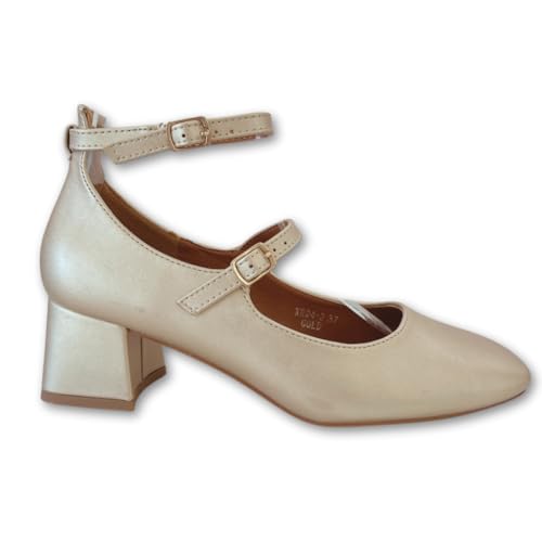 SUNSEA Zapatos Mary Jane Tacón Bajo