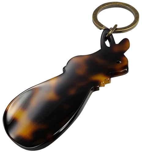 [KISSO]sabae靴べら[rabbit]ブラウン/父の日 ギフト プレゼント おしゃれ 靴ベラ 日本製 キッソオ うさぎ 携帯 キーホルダー コンパクト