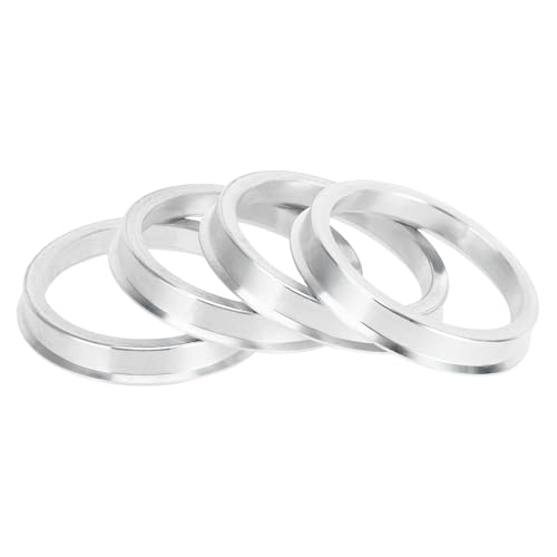 INFINAUTO Lot de 4 anneaux de centrage de moyeu, 54,1 mm ID à 64,1 mm OD en alliage d'aluminium