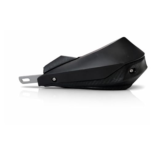 Image of Universal Motorcycle Hand Guard Wind Protector | Durable ABS Handguards for All Bikes Model (Black)