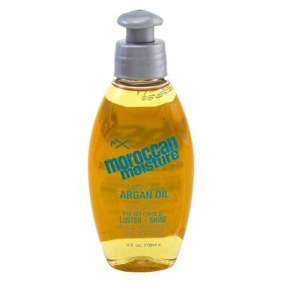 Fx Moroccan Moisture Miracle Argan Oil 4 Ounce (118ml) (3 Pack)