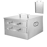 Stgfyxgs Máquina para Hacer de Arroz Al, Duradera, con Bandeja Adicional, para, 304 2 Capas, Individual