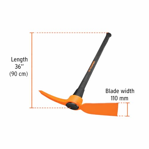 Mattock Pick Truper 5 lb mango fibra 36 pulg miniatura 4