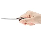 KIMISS Arretierungspinzette mit Gebogener Spitze für Schmuck und Kunsthandwerk – Selbstarretierendes Lötwerkzeug für Präzise Perlenauswahl und Schmuckherstellung (gerader Mund)