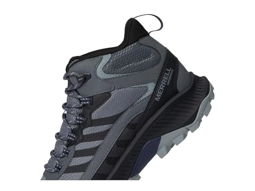 Merrell Merrell Men's Speed Strike 2 Mid Waterproof Hiking Boot, Rock, 10.0