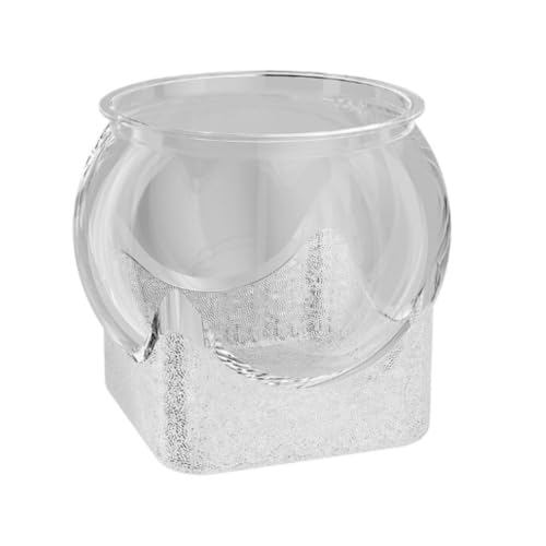 LAJOKING 金魚鉢、ミニ水槽、透明な花瓶、観葉植物、大容量、頑丈で耐久性があり、自宅、オフィス、リビングルームに最適です。 (XXL)