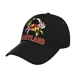 Maryland Crab Flag Baseball Cap Snapback Hats Adjustable Cap Excavator Hat Trucker Hat for Travel Picnic