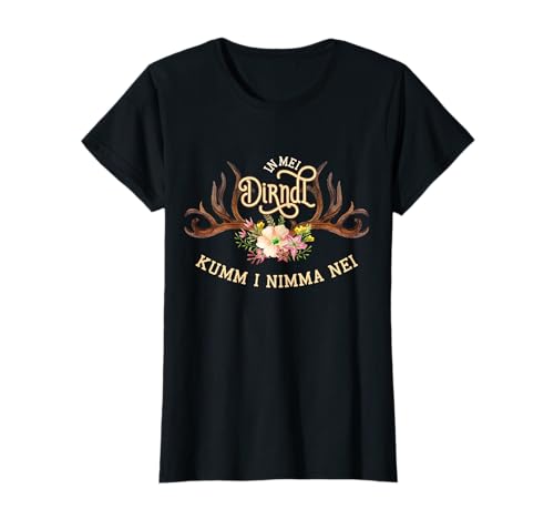 Chemise trachten dans mon dirndl j'ai toujours un dirndl de t-shirt