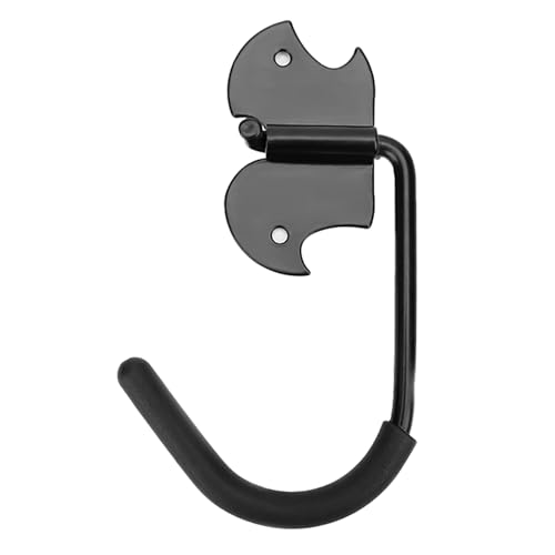 PODSJD Soporte Bicicleta de Pared Metal, Gancho Vertical para Bicicleta con Rotación y Capacidad 15kg - Ahorra Espacio, Fácil Instalación, Ideal para Interior y Garaje