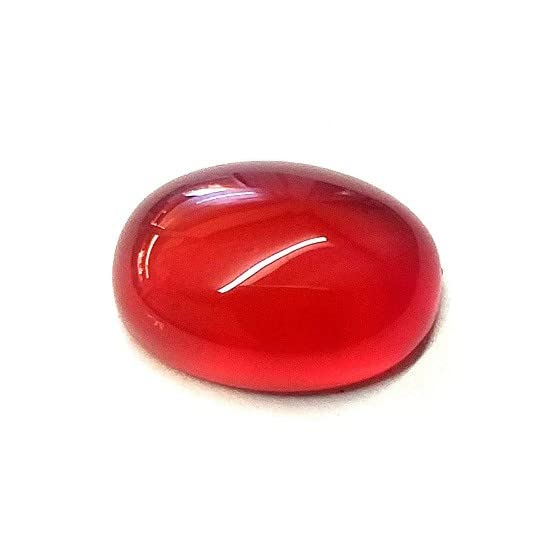 DENMOUS4.00 Carat Yamani Aqeeq/Red Aqeeq Stone Yamni Aqeeq Stone/Hakik Real Stone/Akik Stone/Certified Natural Gemstone - B0BQ7CVDXV