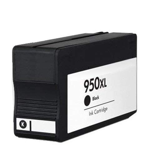 PROPRINT 950 XL Black Ink Cartridge Compatible Ink Cartridge for Officejet Pro 8100 8600 8610 8615 8620 8630 8660 251dw High Yield (950XL Black)