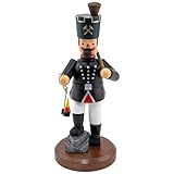  Jan Legler  Räuchermännchen Räucherfigur  erzgebirgische Volkskunst  Made in Germany  22 cm  Bergmann mit Lampe und Hacke