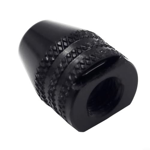 Besttoolifes Mandrin de perceuse à trois mâchoires sans clé, mini mandrin multifonction M7 M8 x 0,75, outil à changement rapide, avec plage de serrage de 0,3 à 3,4 mm, pour outils électriques rotatifs