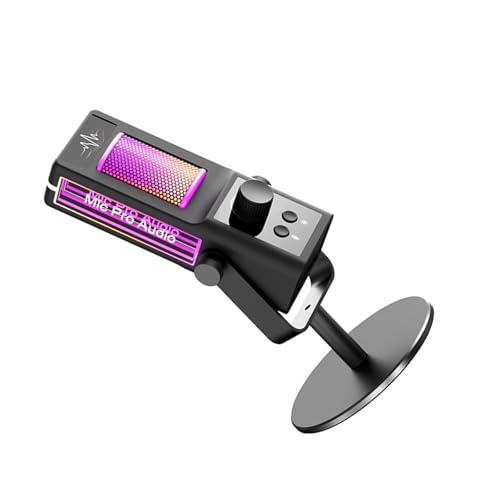 Microphone à commande vocale idéal pour sessions de jeux vidéo en direct