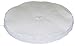 Magnate LMS086034 Soft Loose Muslin Buffing Wheel - 8" Diameter, 3/4" Hole Diameter, 60 Ply
