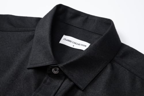 Men's Flannel Shirts Long Sleeve Button Down Shirts for Men Regular Fit Casual Shirt Jacket with Pockets4