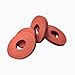 10Pcs M18-M20 Silicone Foam Gaskets - High-Temperature Resistant Sealing Rings for Automotive, Plumbing, and Industrial Use(20x26x2mm)