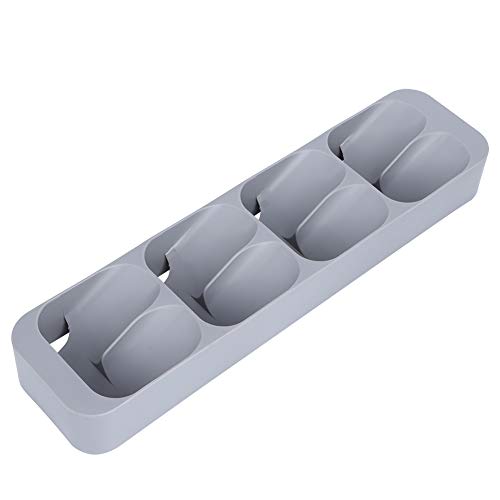 Organisateur de Pots à épices, Armoire à Tiroirs Boîte de Rangement de Bouteilles de Pots à épices 8 Grilles Support Organisateur Tuyau Fournitures de Cuisine Cover