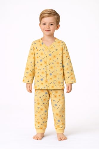 Image of TS LAVI TAVI Kids Printed Long Sleeve Pyjama Set with Top and Bottoms