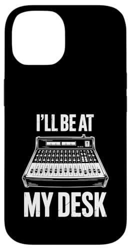Ya en manzanajugosa.com: Carcasa para iPhone 14 Ill Be At My Desk Ingeniero de Sonido Mezclador de Audio Productor Musical