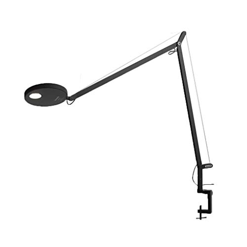 Artemide Demetra Led 9.2W 30K Dimmable Gray Table Lamp With Clamp #TOP21