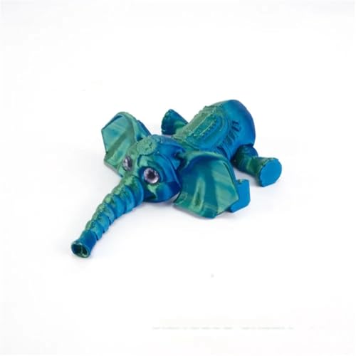 1PC PLA 3D �v�����g�ۃ��f�����֐߉��ۃA�N�V�����u�����n�ېl�`�f�X�N�g�b�v����(Light Blue)