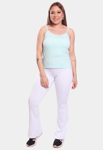CALÇA FLARE COM BOLSO TRASEIRO