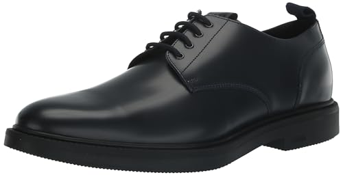 Image of BOSS Men's Larry Brush Off Leather Derby Shoe