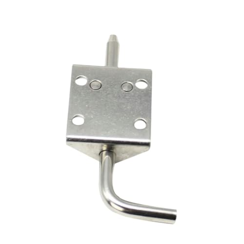 Didiseaon Bisagra Industrial de Acero Inoxidable con Resorte y Pestillo para Puerta de Gabinete Duradera Antióxido y Fácil Instalación para Hoteles Clubes y Proyectos DIY