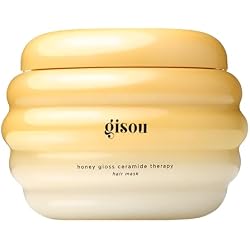Gisou Honey Gloss Ceramide Therapy Hair Mask (7.8 Fl Oz) | Intense hydration, 4X stronger hair, glossy shine, no weigh down, powered by Mirsalehi Honey, ceramides & hyaluronic acid