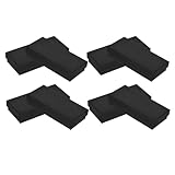 Gatuida Caja Organizadora Rectangular para 8 Relojes Hombres, Tamaño Pequeño 6,35 X 13,2 Cm, Material Cartón Resistente Mate Negro, Forro Interior de Terciopelo, Exhibidor