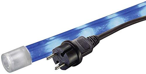 GEV LED de luz Set de manguera, plástico, azul, 600 x 1,3 x 1,3 cm