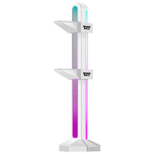 Suporte Vertical Ajustável Para Placa de Vídeo Aigo Darkflash DL240, ARGB, Branco