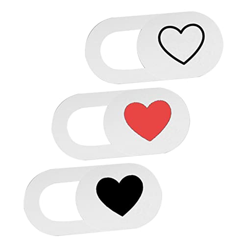 jojofuny 3個カメラカバースライドブロッカー ノートパソコン用ウェブカメラレンズカバー プライバシーカバー 素材 瞰き見防止