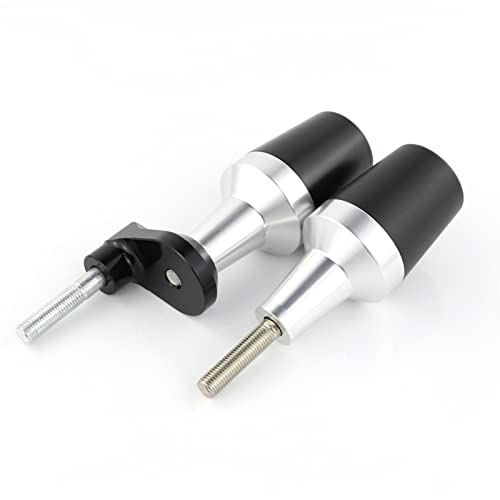 Bobines protection YZF R6 2008-2016 curseur cadre moteur argent