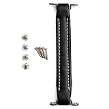 Comprend le matériel de montage (4 vis chromées, 4 écrous en T), l'acier à l'intérieur de la poignée est renforcé et la capacité de charge est forte.