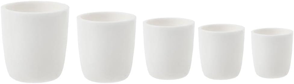 10 ml Alumina Crucible Melting Crucible Lab Accessories Al2O3 >99%