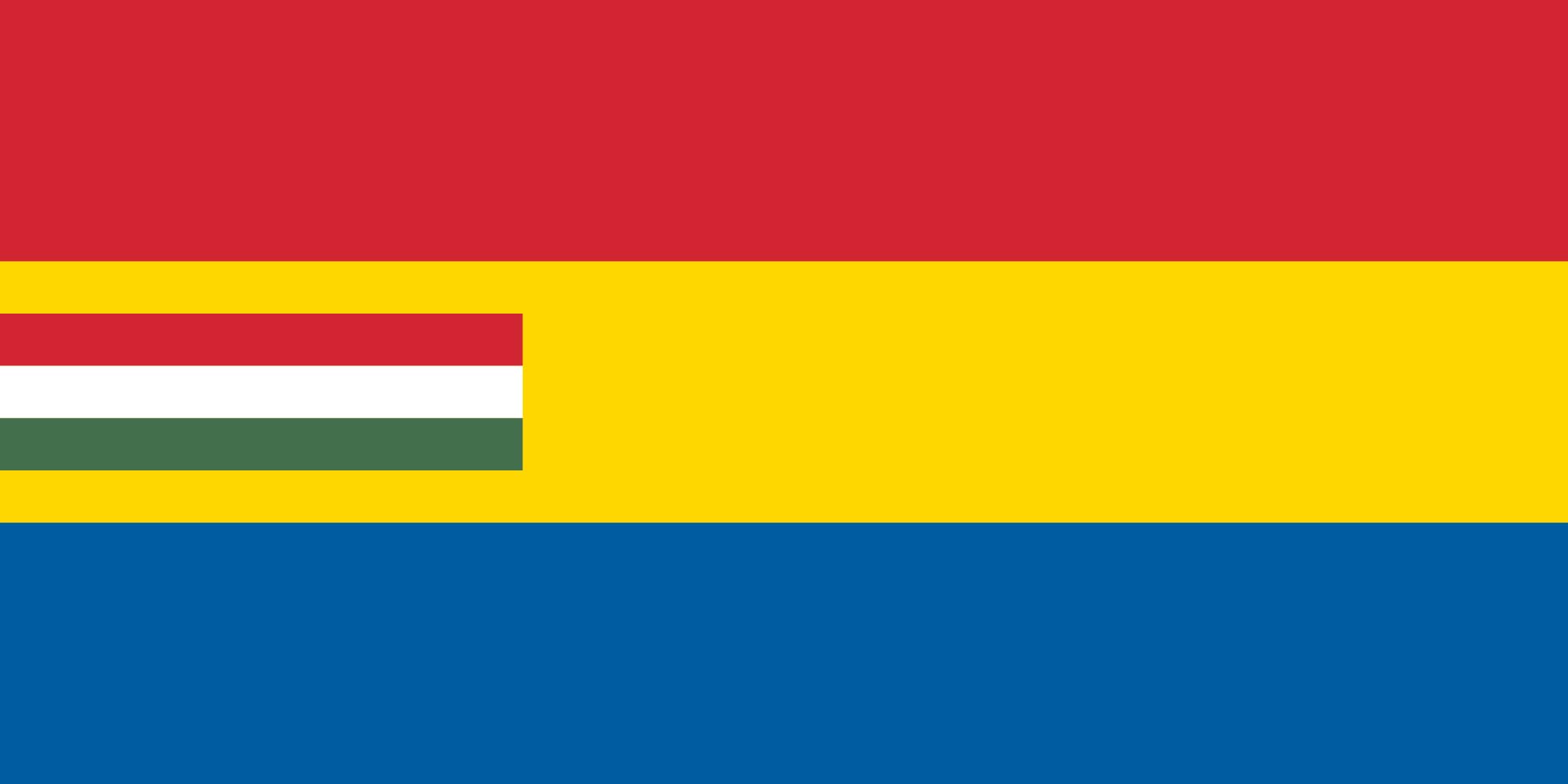 Drapeau Large Budapest 1873 Lajos Friedrich pour decoration interieure