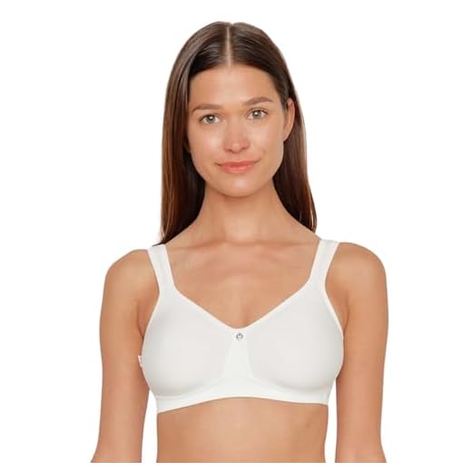 Susa Damen Susa Spacer-bh Ohne Bügel Catania B gelloser BH, Elfenbein (Champagner 002), 90A EU