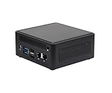 4X4 BOX-AI340 Mini Gaming PC AMD Ryzen AI 5 340 Series, AMD RDNA 3.5 GPU, XDNA 2 NPU, Up to 50 NPU Tops, 6 cores, Up to 8k Quad Display, Wi-Fi 6E, BT 5.2, Up to 4.8GHz Support Copilot+ PC, Desktop