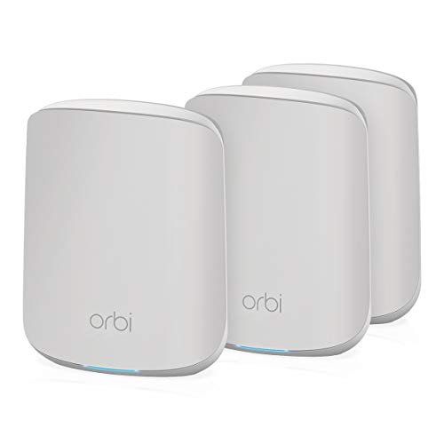 NETGEAR-Orbi-Mesh-WiFi-6-RBK353-Sistema-de-doble-banda-compuesto-por-1-router-y-2-extensores-satelite-Cobertura-de-hasta-300-m-y-mas-de-30-dispositivos-AX1800-hasta-18-Gbps