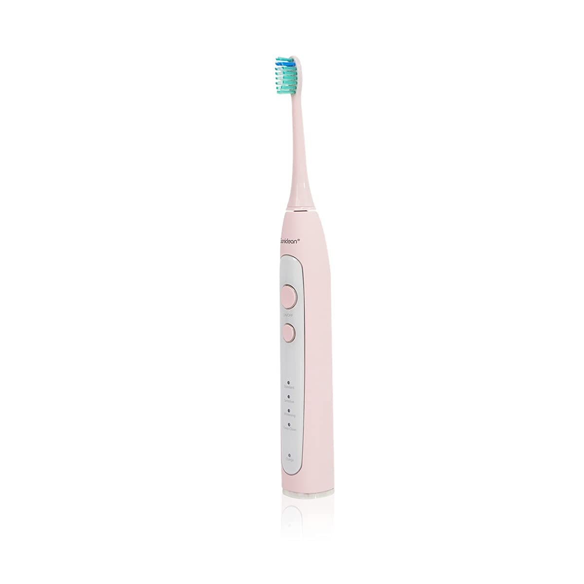 SonicleanPro 4800 Electric Toothbrush for Adults - 12 Soft Bristle Heads, Rechargeable, Automatic, Pink