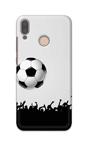 Image of Printed Hard Back Cover Case for Huawei P20 Lite | Huawei Nova 3e Back Cover (Football Icon) -702