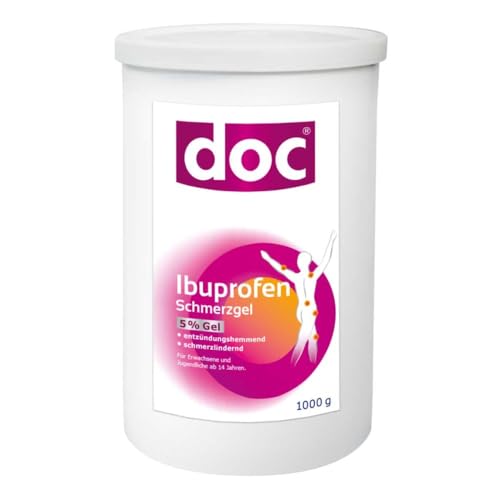 DOC IBUPROFEN Schmerzgel 5% Spenderkartusche 1 kg für 49,17 EUR (-7%) statt 52,66 EUR bei amazon.de Bild: DOC IBUPROFEN Schmerzgel 5% Spenderkartusche 1 kg für 49,17 EUR (-7%) statt 52,66 EUR bei amazon.de