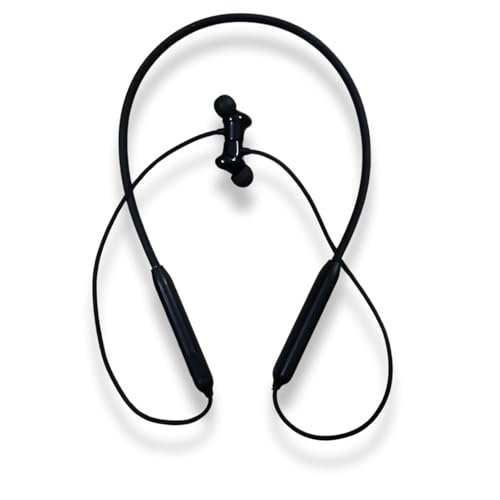Image of Bullets Wireless Z2 Bluetooth Earphones with Mic, 45dB Hybrid ANC, 12.4mm Bass Drivers, Fast Charge, Compatible with OnePlus (Black) Color (MWER98)